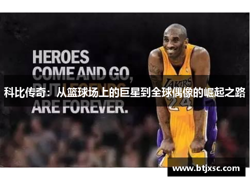 科比传奇：从篮球场上的巨星到全球偶像的崛起之路